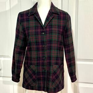 Vintage Knockabouts by Pendleton 100% Virgin Wool shirt jacket. Women’s Medium